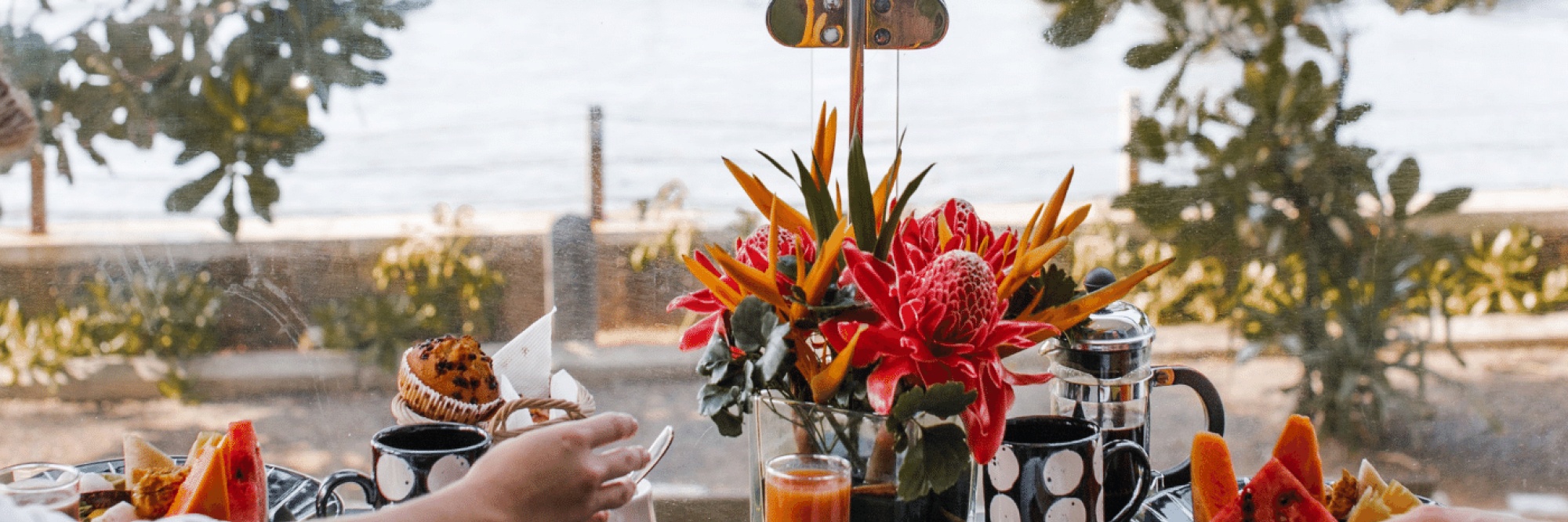 Honeymoon breakfast