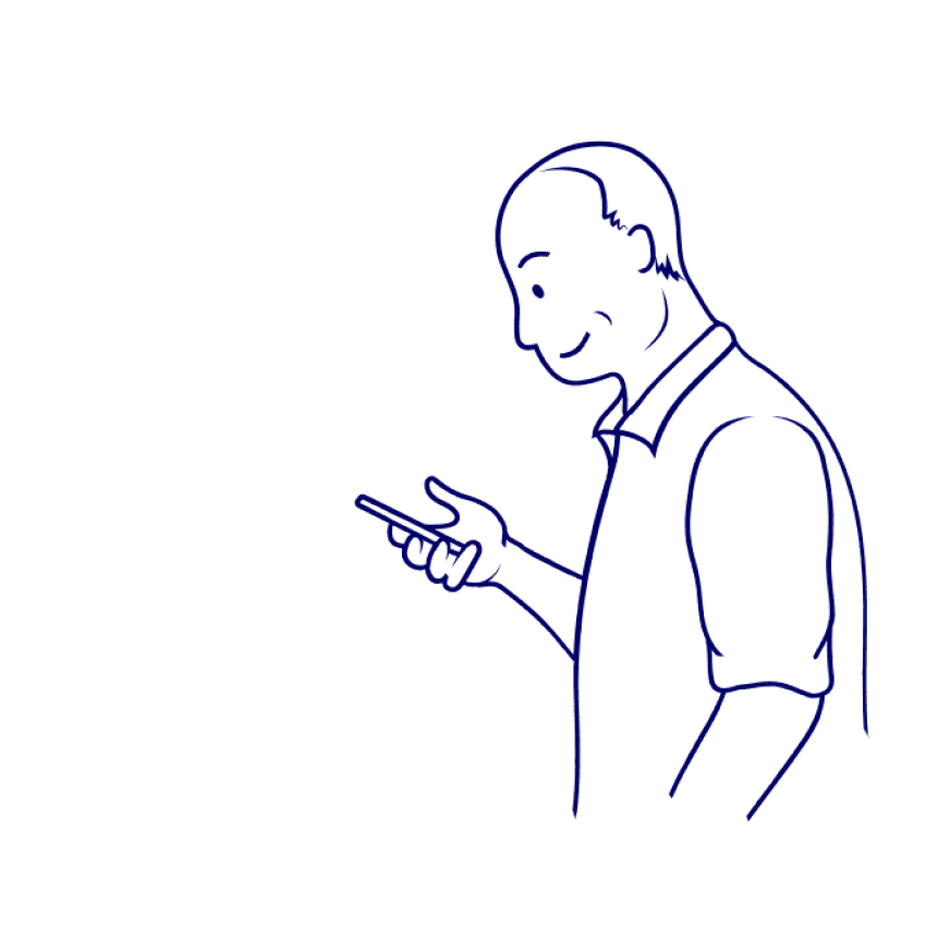 02 Man With Phone