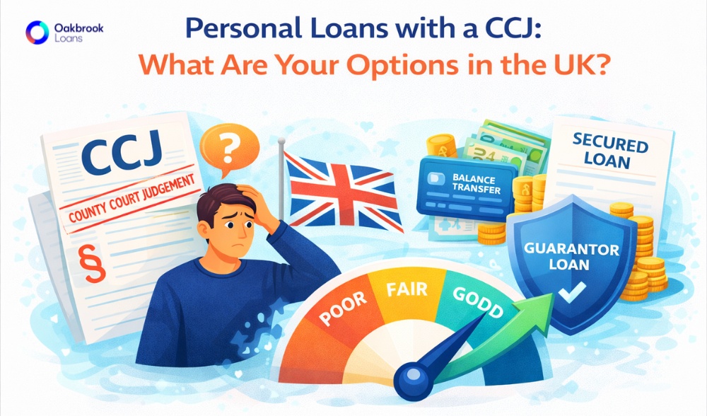 Personal Loan With a CCJ 1000
